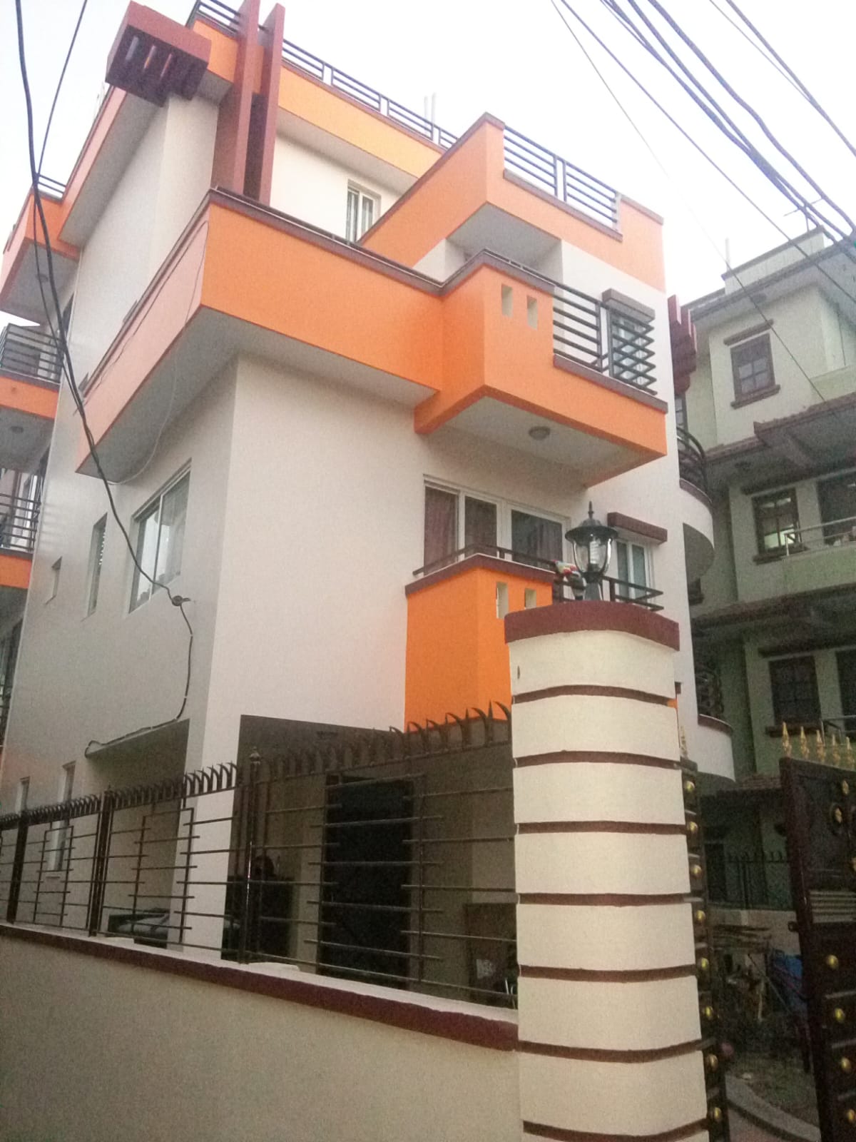 Residential construction project in Tokha